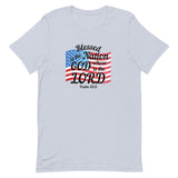 Blessed is the Nation Psalm 33:12 Short-Sleeve Unisex T-Shirt