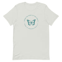 Butterfly Freedom 2 Cor. 3:17 Short-Sleeve Unisex T-Shirt