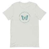 Butterfly Freedom 2 Cor. 3:17 Short-Sleeve Unisex T-Shirt