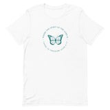 Butterfly Freedom 2 Cor. 3:17 Short-Sleeve Unisex T-Shirt