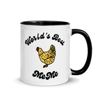 Best MeMe Chicken Mug with Color Inside